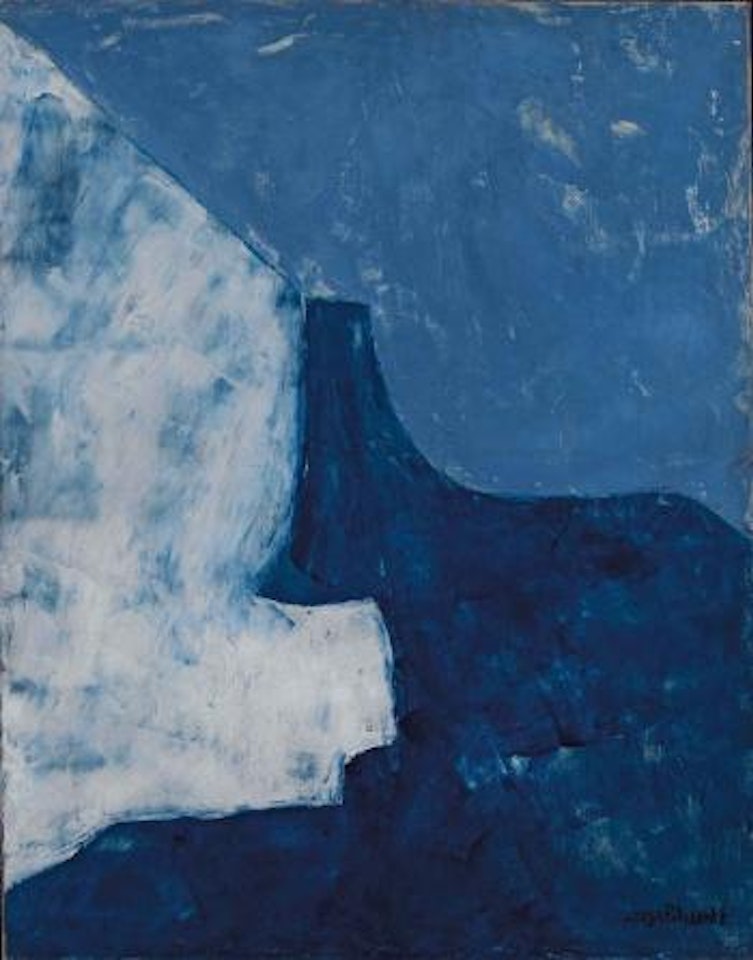 Bleu et blanc by Serge Poliakoff