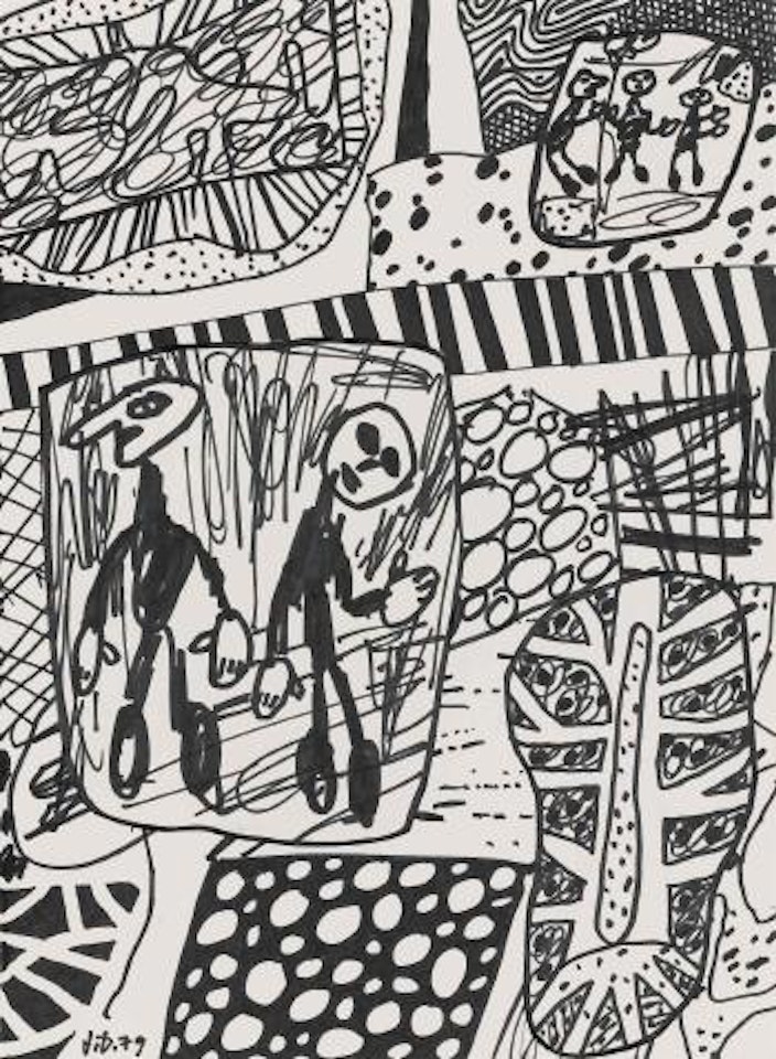 Situation LXIX by Jean Dubuffet