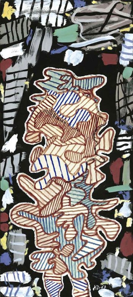 Personnage by Jean Dubuffet