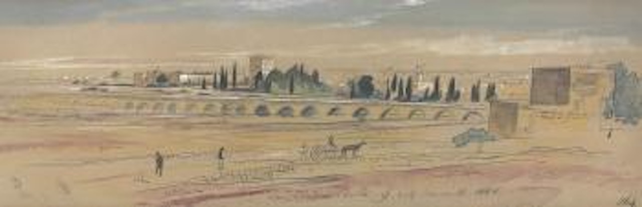 Sant' Antonio, Malta by Edward Lear
