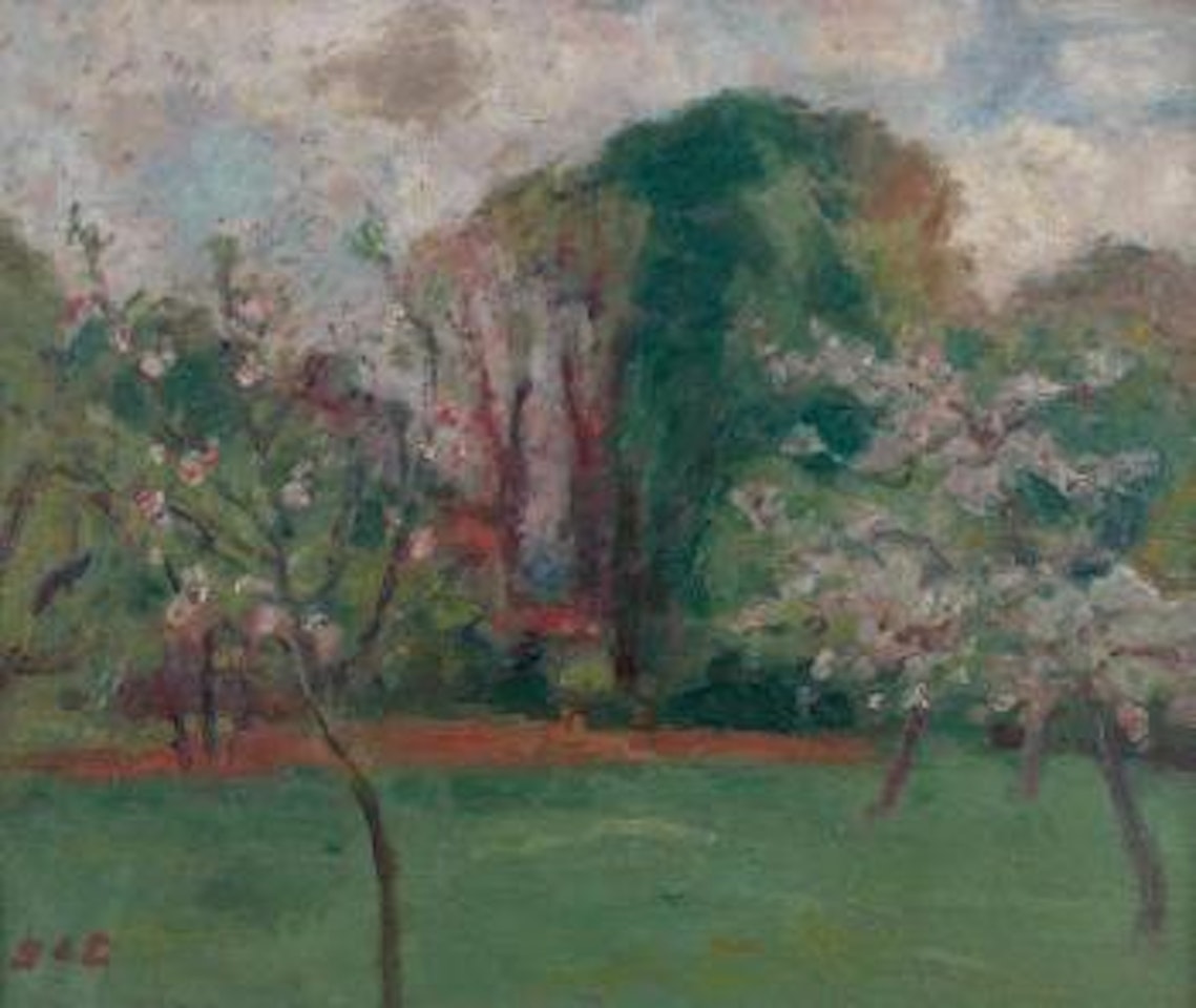 Pommiers en fleurs by Georges d’Espagnat
