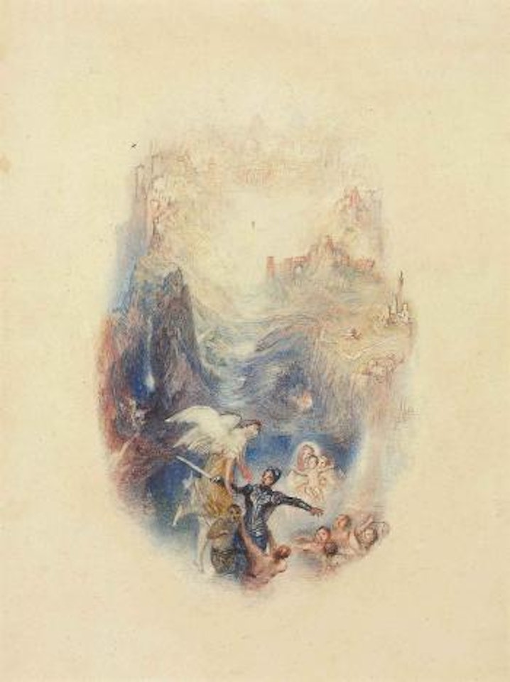 Greatheart conducted through the River by Joseph Mallord William Turner