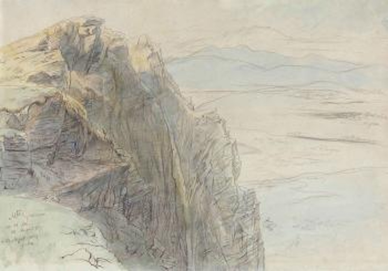 Monte Generoso, Switzerland by Edward Lear