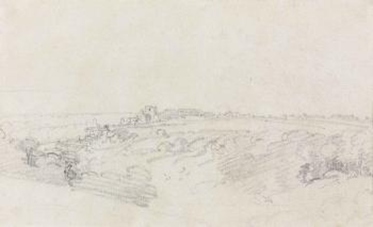 Hulne Priory in the Duke of Northumberland's Park, Alnwick by Thomas Girtin