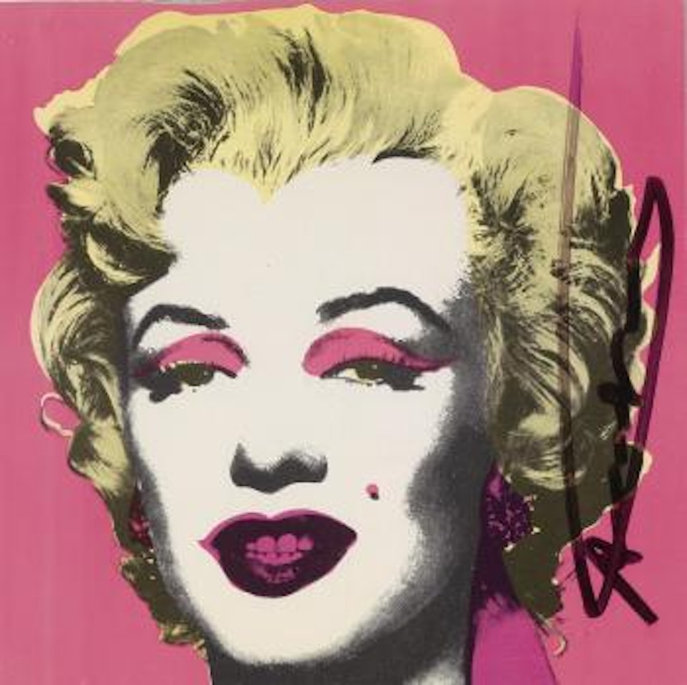 Marilyn Monroe (announcement /invitation card) by Andy Warhol