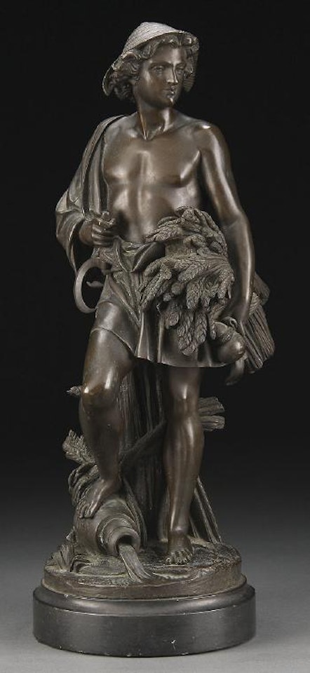Allegory of Harvest by Albert-Ernest Carrier-Belleuse