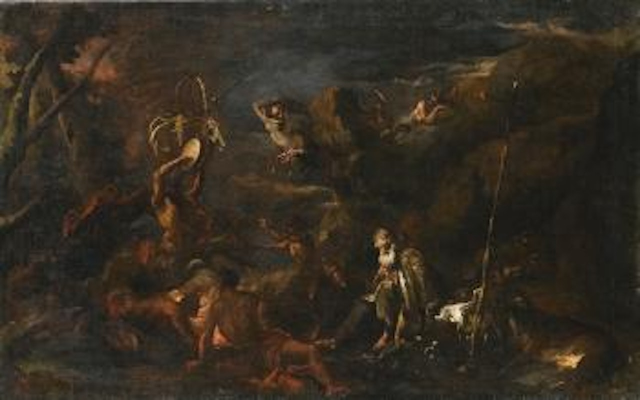 The Temptation Of Saint Anthony by Sebastiano Ricci