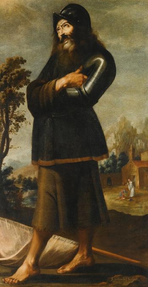 St. William Of Aquitaine by Francisco de Zurbaran