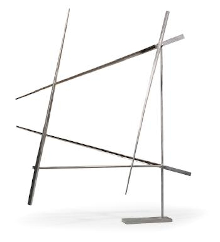 Four Lines In a Square, Variation III by George Rickey