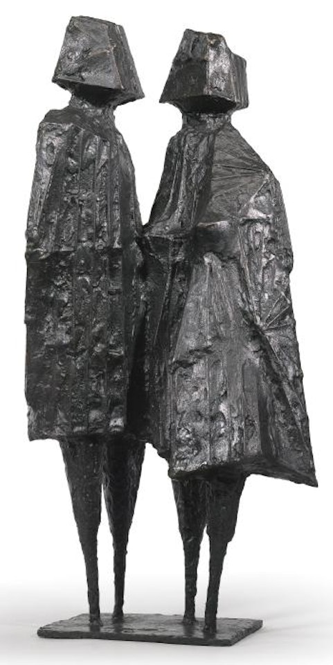 Two Watchers V by Lynn Chadwick