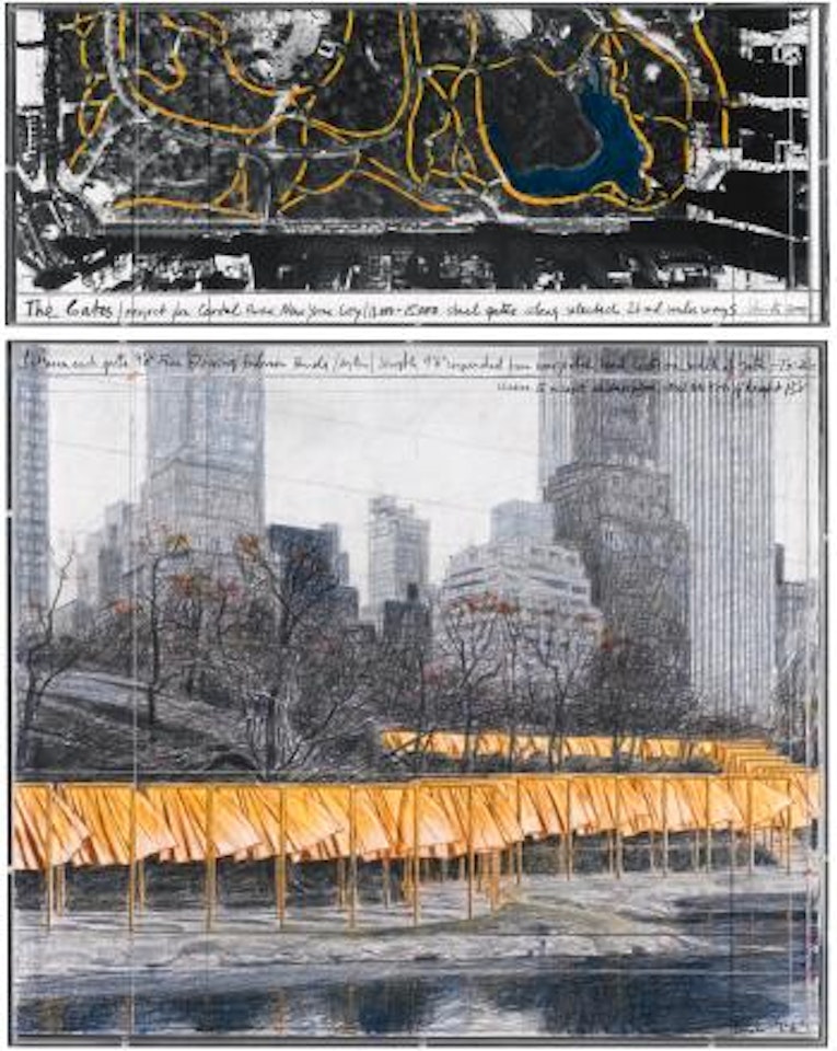 The Gates, (Project For Central Park, New York City) by Christo