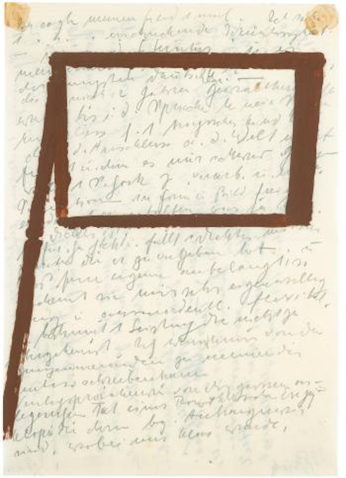 An Zwei Grabmonumenten (At Two Grave Monuments) by Joseph Beuys