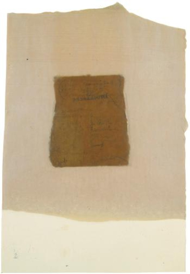 Materialpartitur (Fettbild) by Joseph Beuys