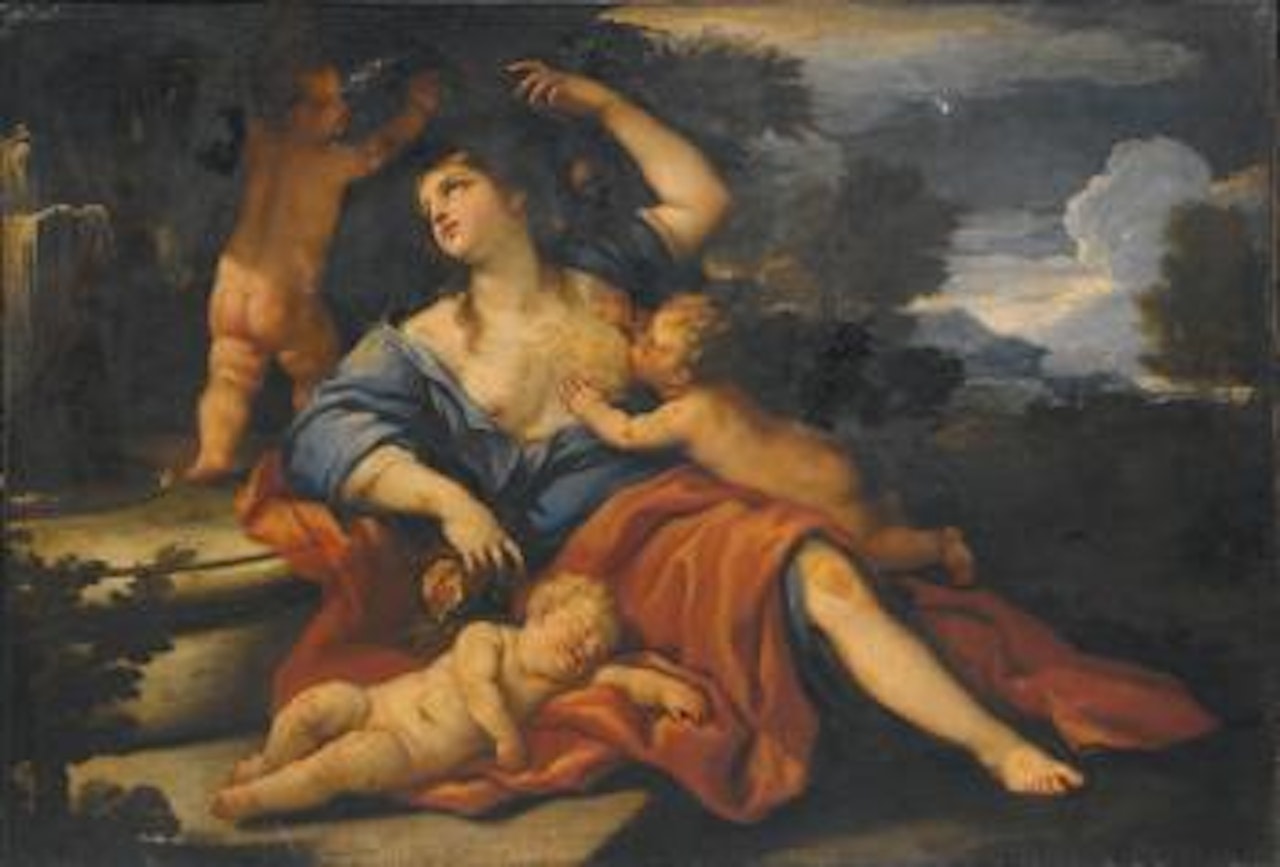An Allegory Of Christian Charity by Circle of Luca Giordano