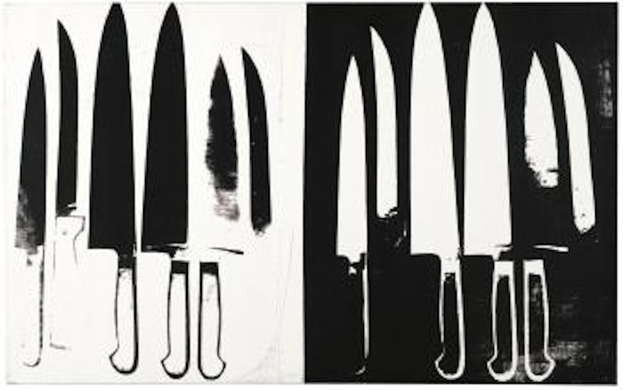 Knives by Andy Warhol