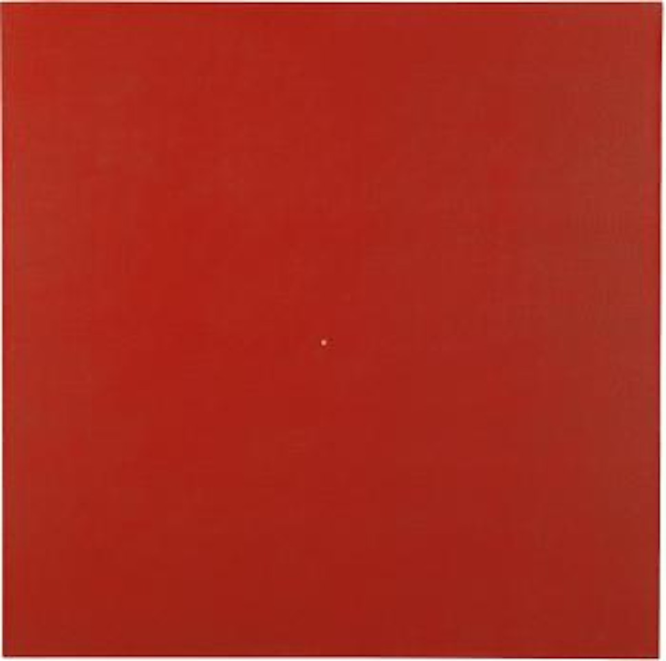 Isolated Form (Cadmium Red Deep) by Callum Innes