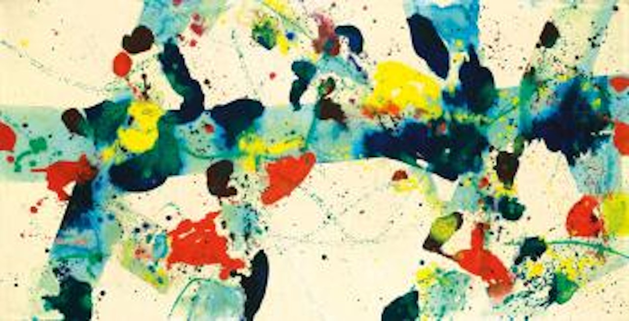 Composition by Sam Francis
