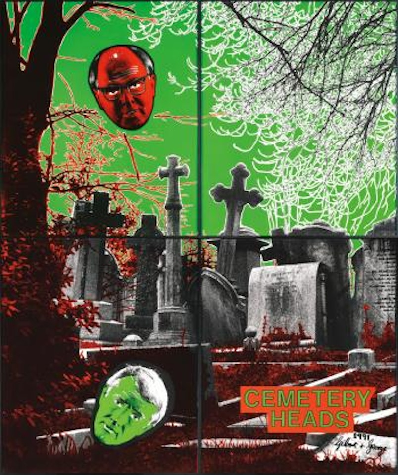 Cemetery Heads by Gilbert & George