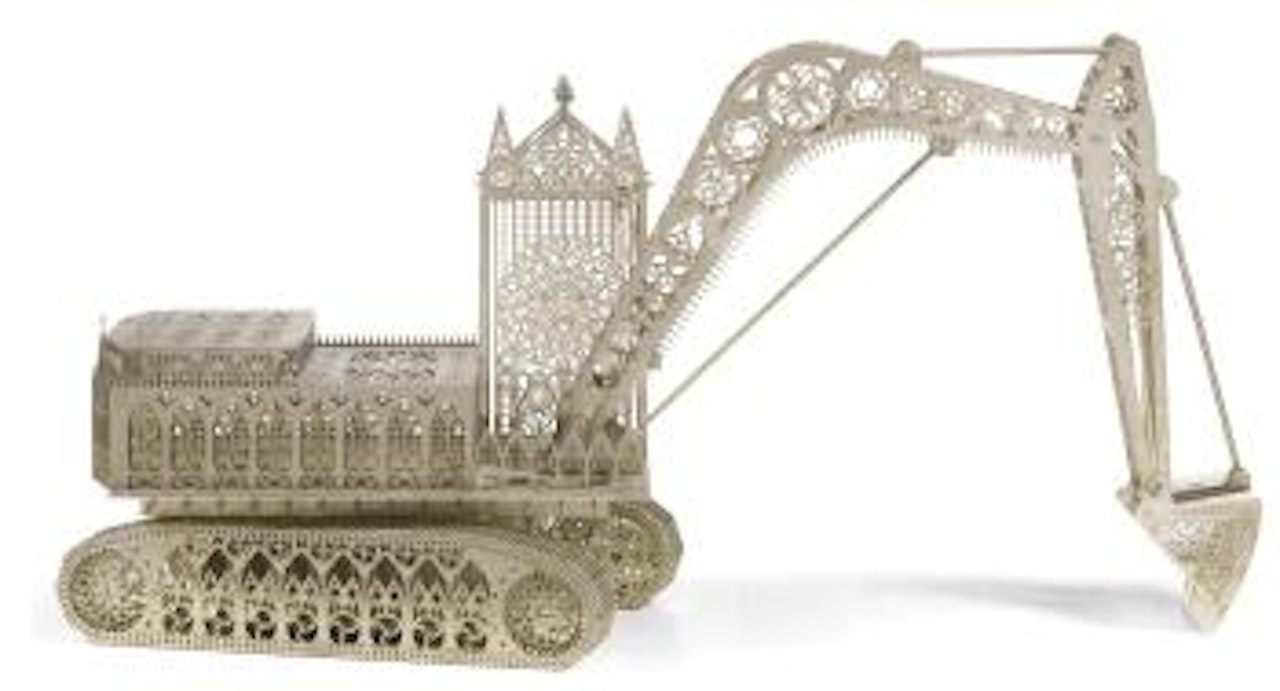 Caterpillar #4 by Wim Delvoye