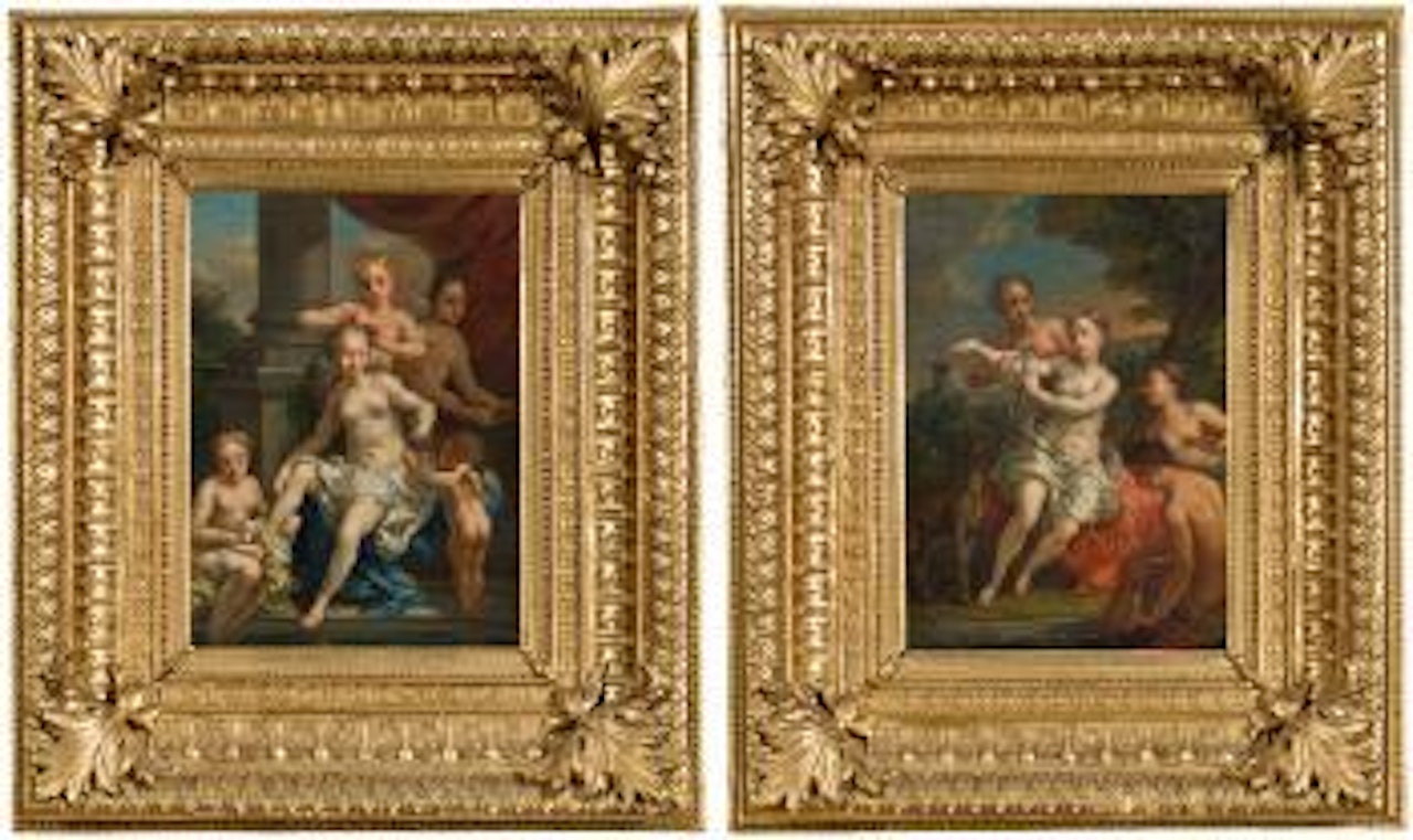 Toilette der Venus. Diana im Bade by Christian Wilhelm Ernst Dietrich