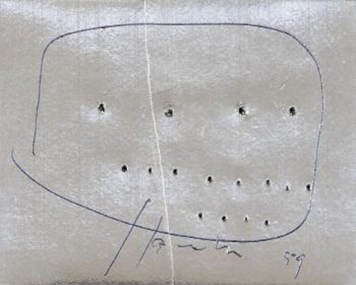 Concetto Spaziale by Lucio Fontana