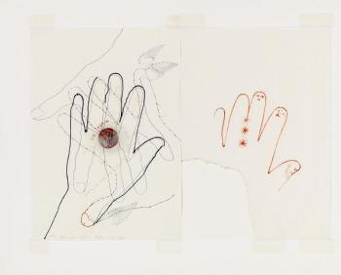 Da Wird Die Musik Noch Mit Der Hand Gemacht by Sigmar Polke