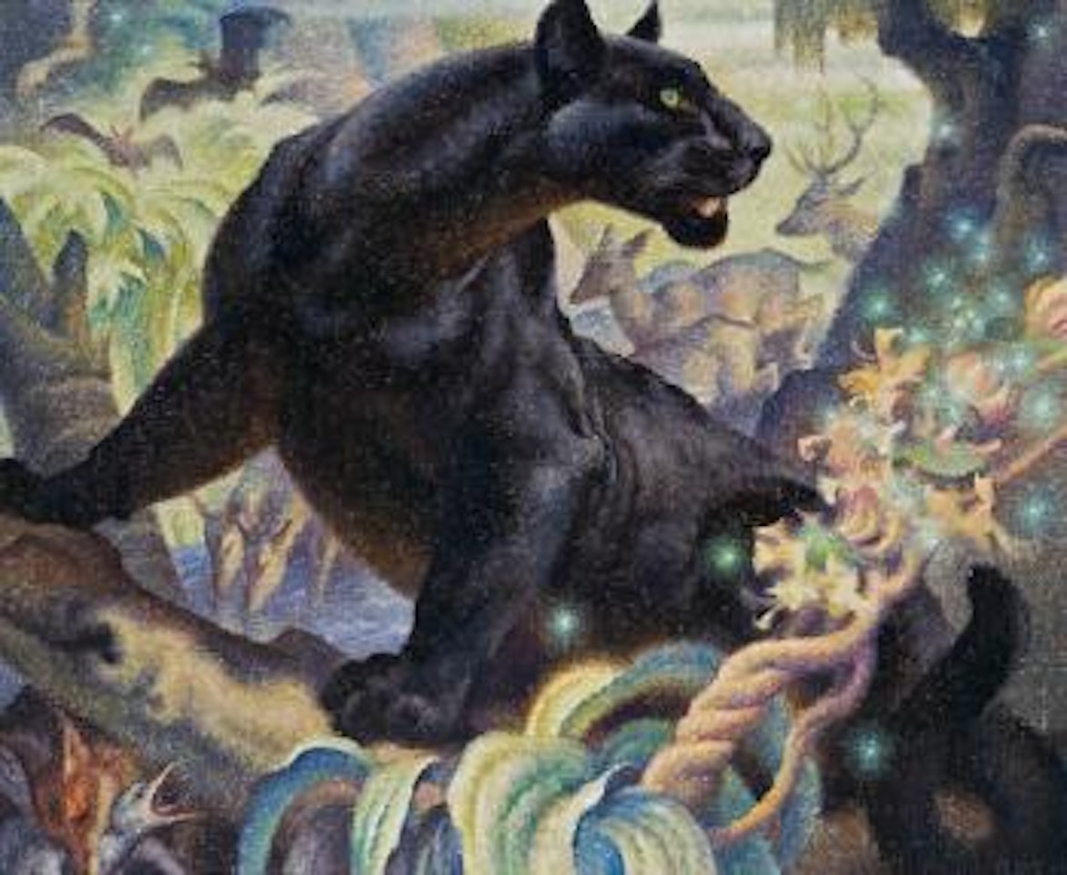 Nacht by Norbertine Bresslern-Roth