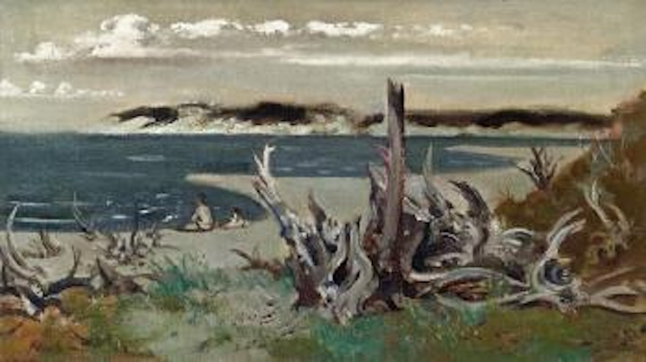 Küste bei Southampton, Long Island (NY) by Joseph Floch