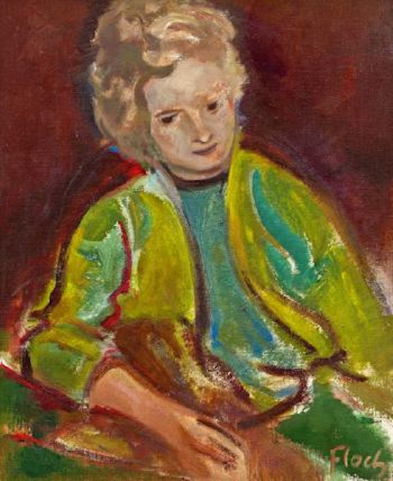 Blondes Mädchen by Joseph Floch