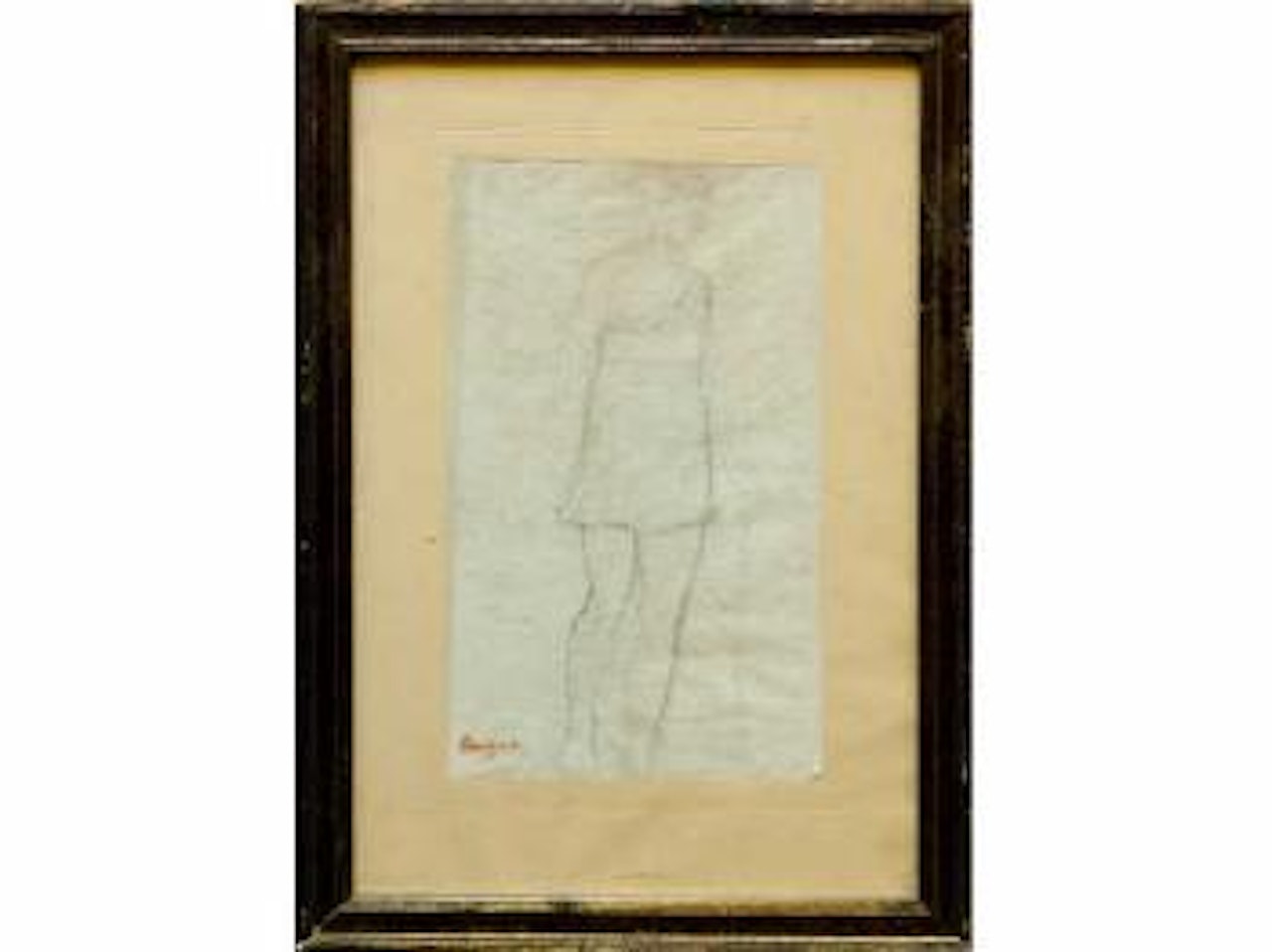 Étude de figure by Edgar Degas