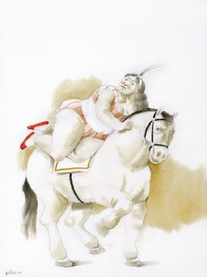 Senza titolo by Fernando Botero