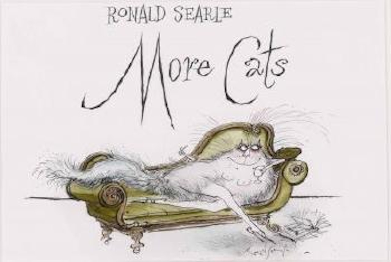 More cats by Ronald Searle