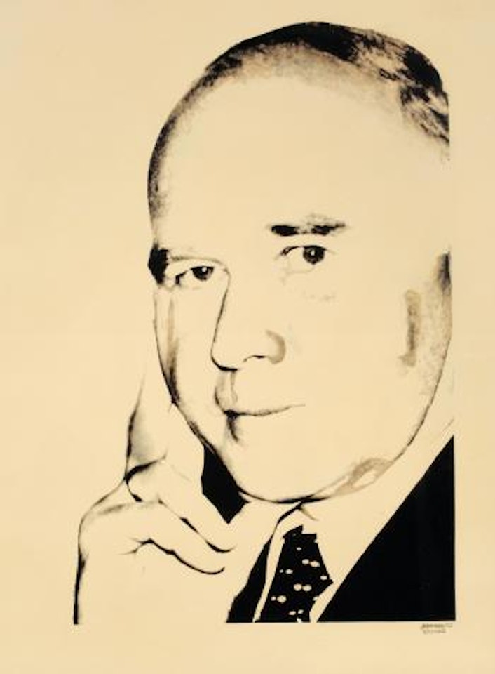 Dr. Peter Ludwig by Andy Warhol