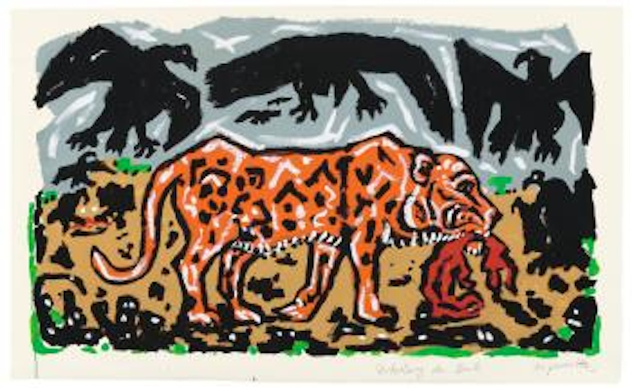 Verteilung der Beute by A.R. Penck