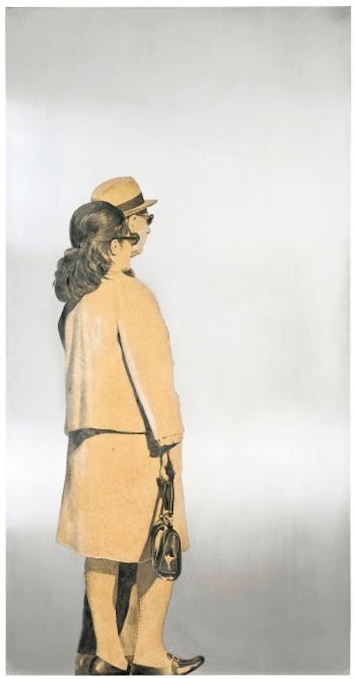 Lei e Lui Con Gli Occhiali Neri by Michelangelo Pistoletto