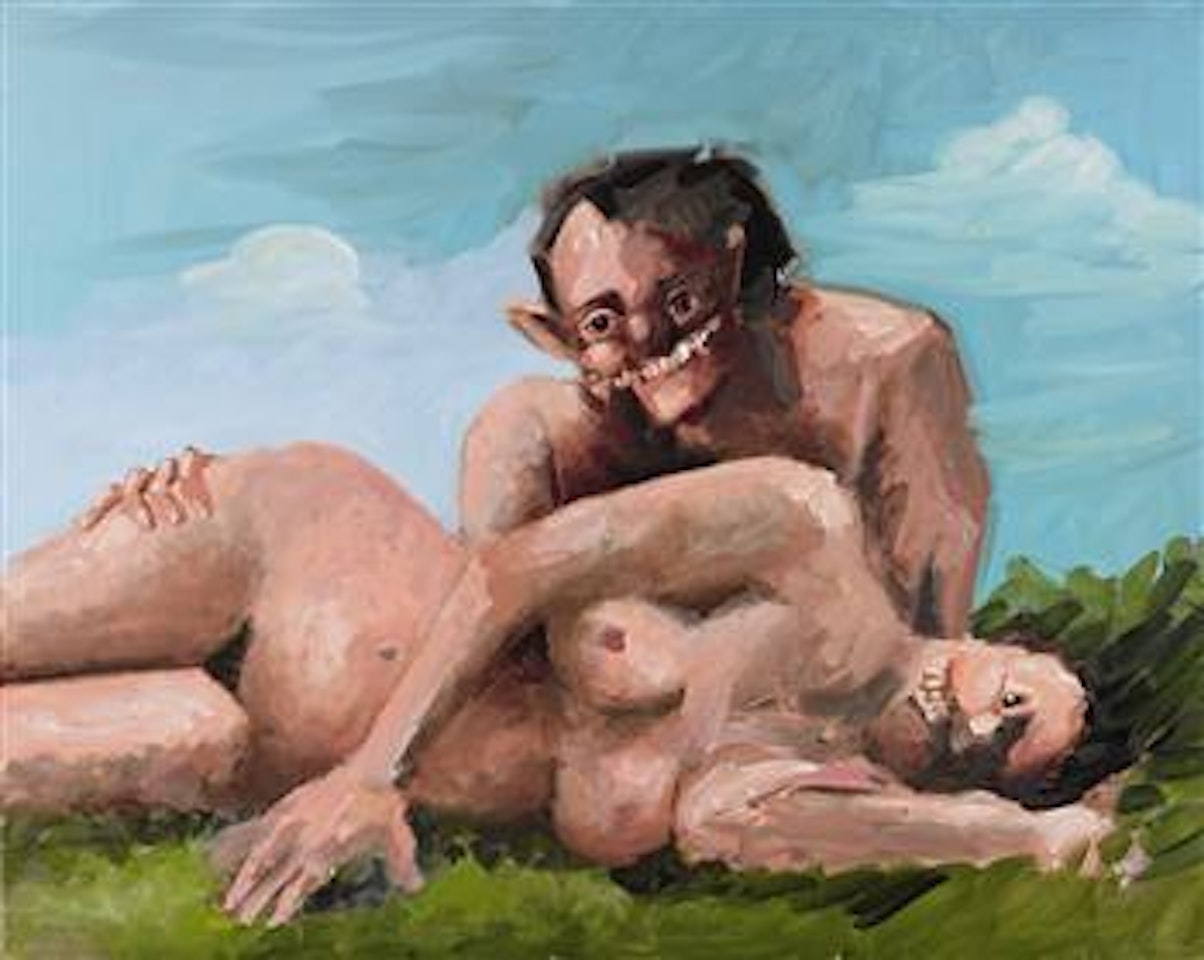 Young Lovers by George Condo