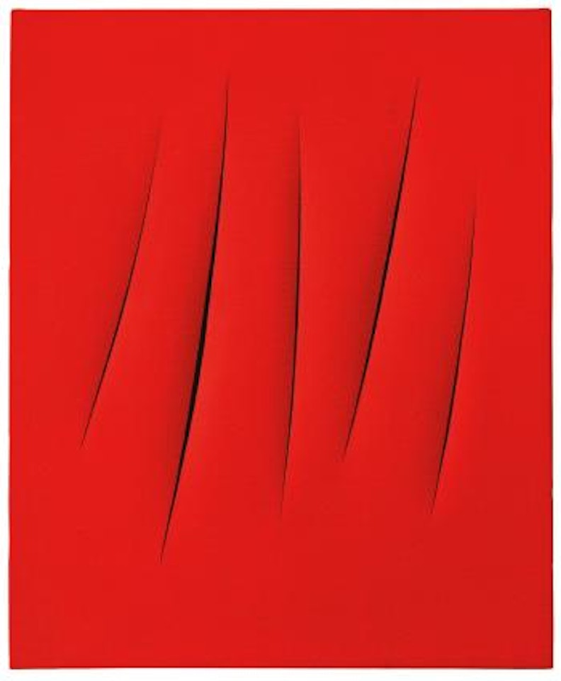 Concetto Spaziale, Attese by Lucio Fontana