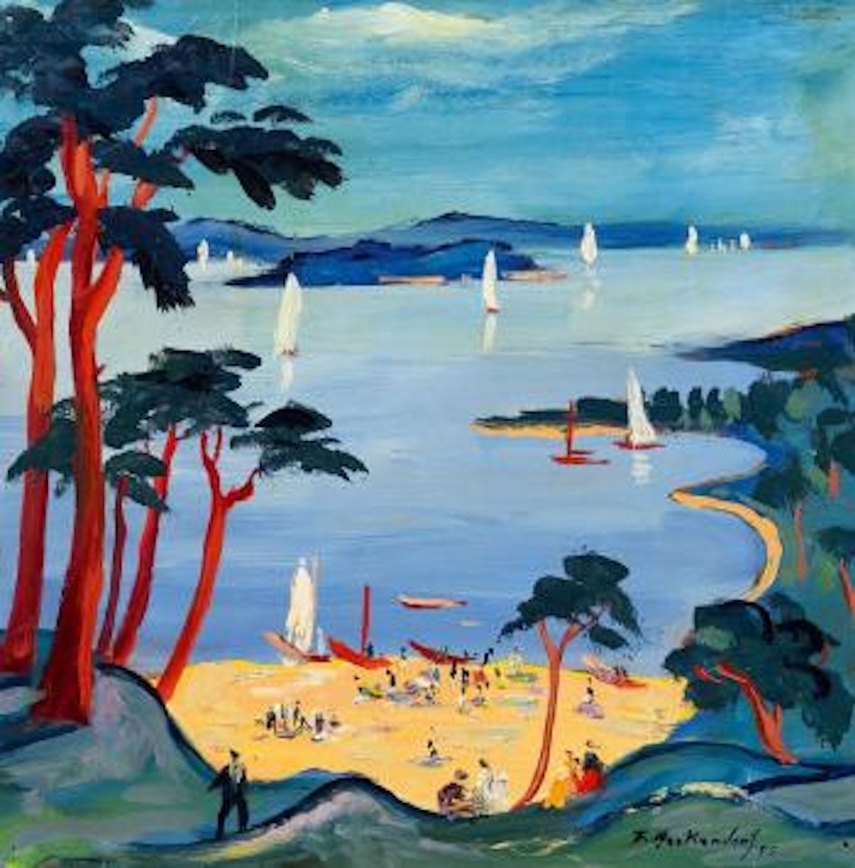 Tegernsee(?) by Franz Heckendorf