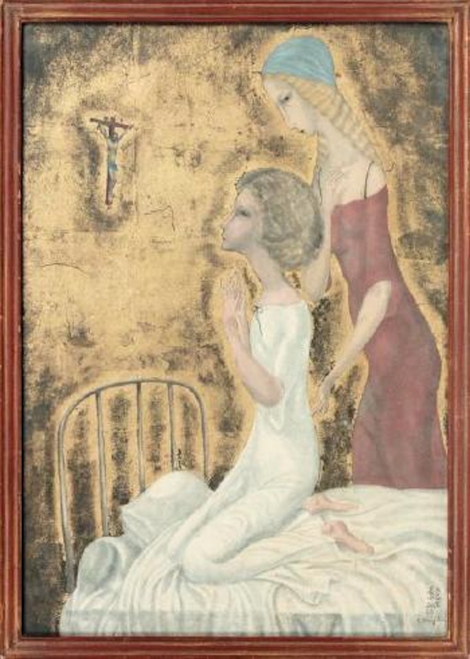 La prière by Leonard Tsuguharu Foujita