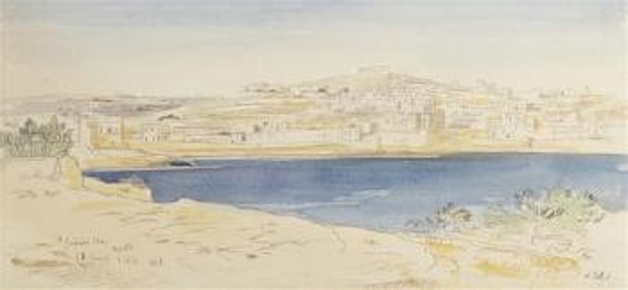 St Julian's Bay, Malta by Edward Lear
