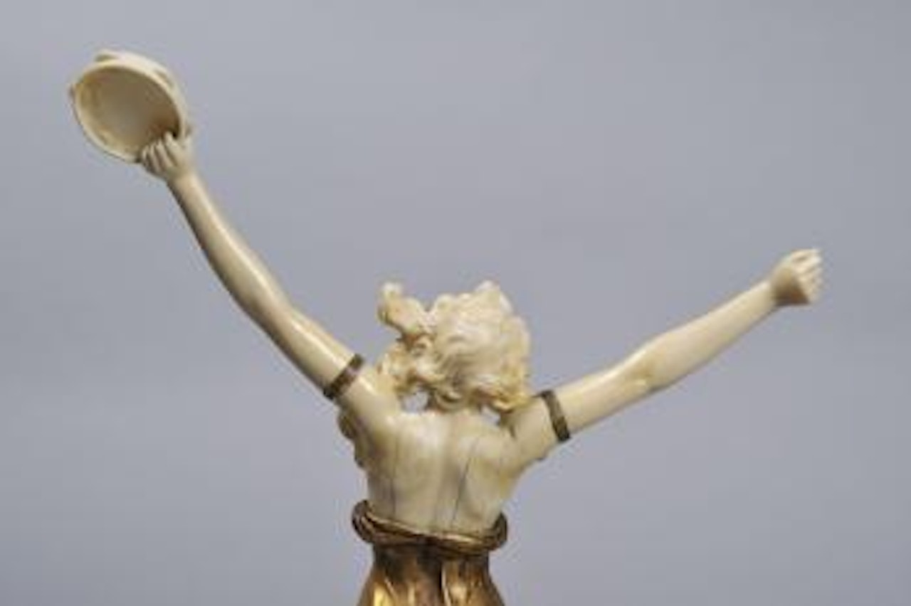 Tambourine Dancer by Ferdinand Preiss
