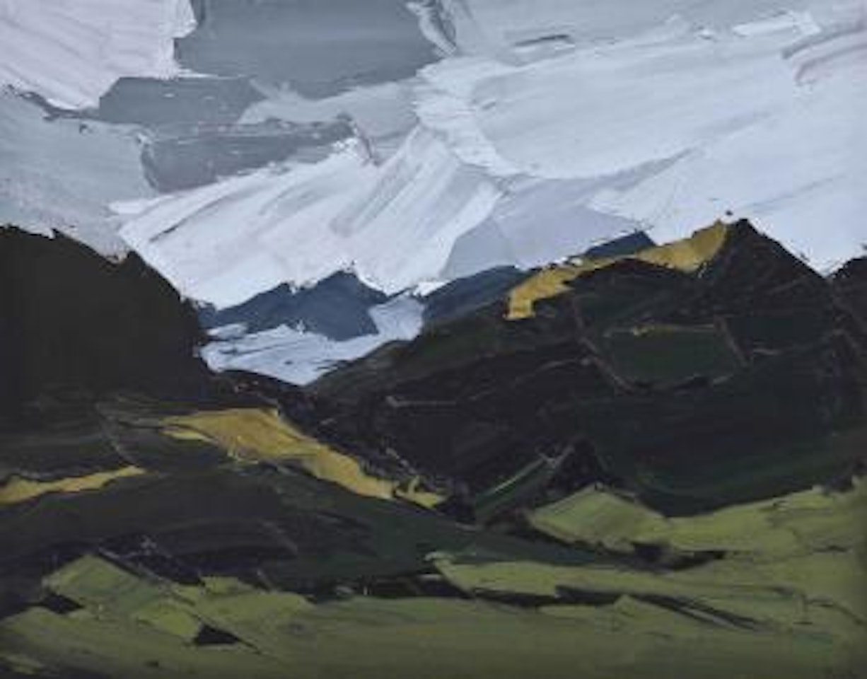 Snowdon from Llanllyfni by Kyffin Williams
