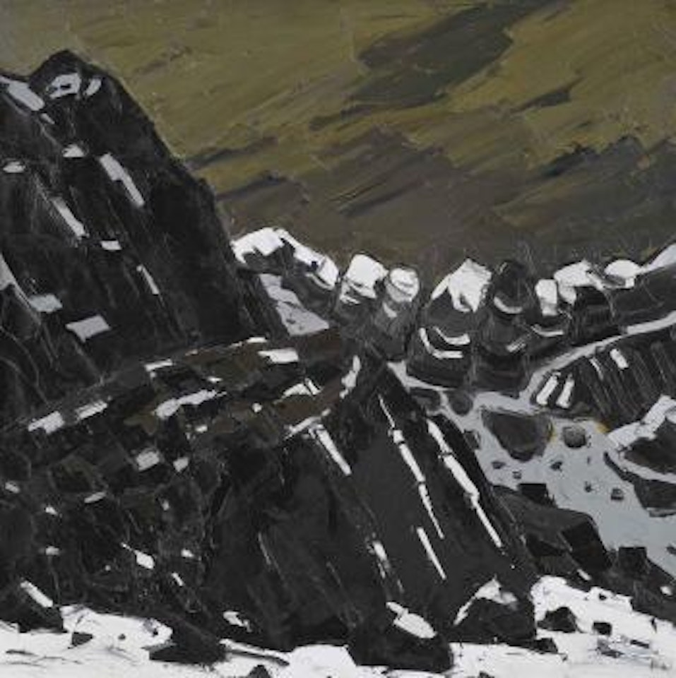 Cwm Idwal by Kyffin Williams