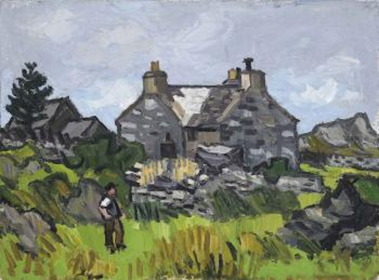 Farm at Deiniolen by Kyffin Williams