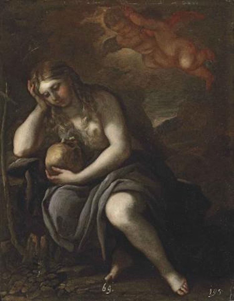 The Penitent Mary Magdalene by Circle of Luca Giordano