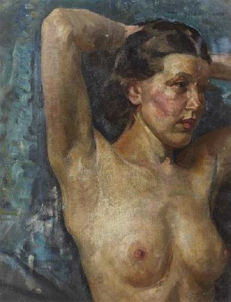 Nude study by Alberto Morrocco