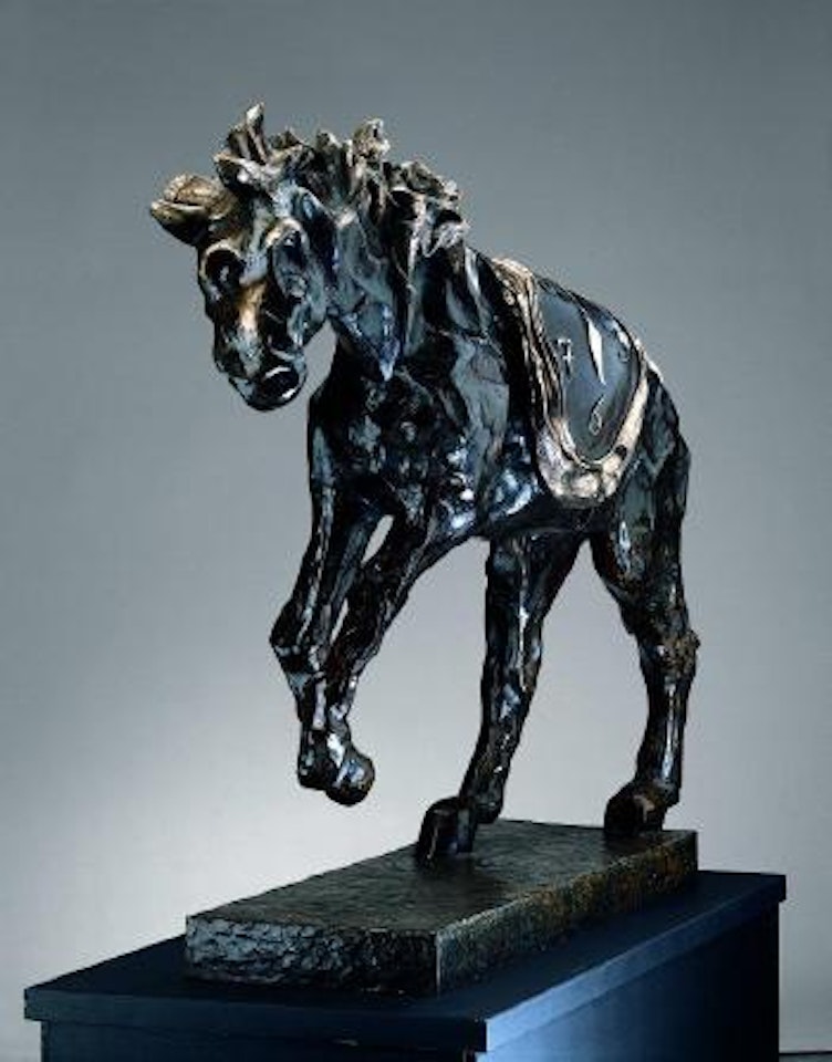 Le cheval à la montre molle by Salvador Dali
