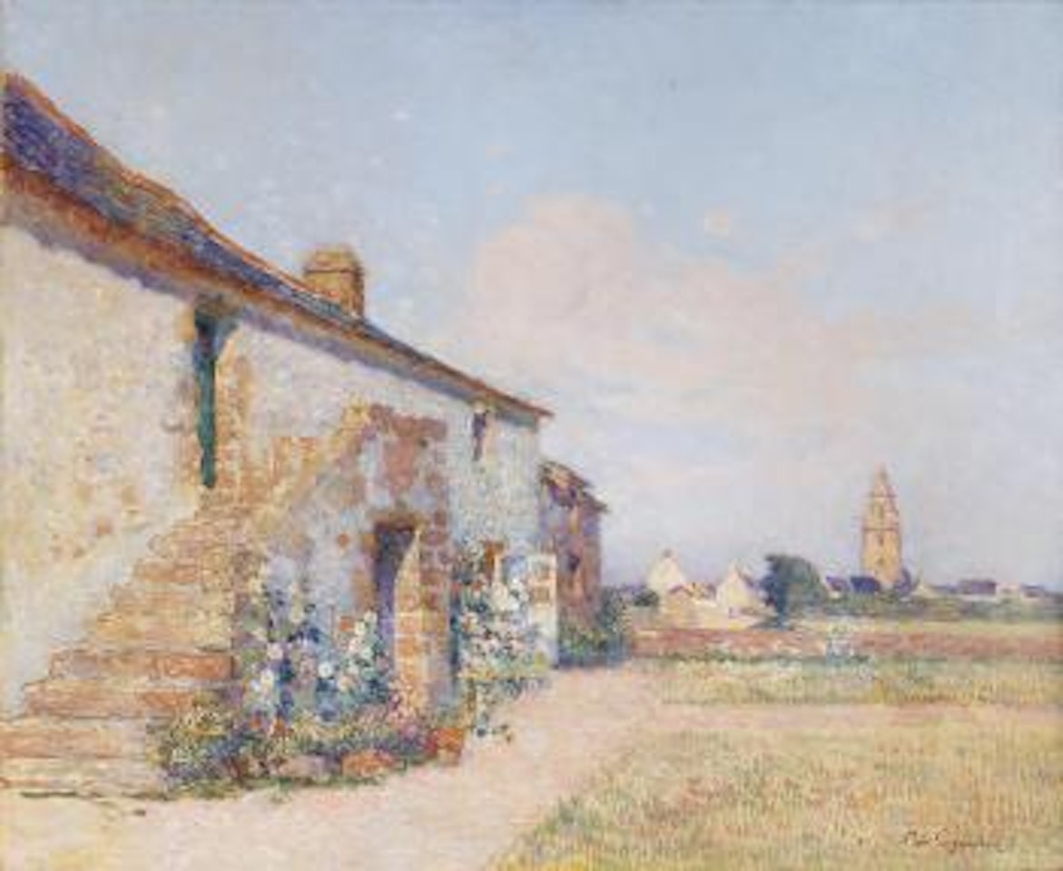 L'escalier arrière de Kervaudu by Ferdinand du Puigaudeau