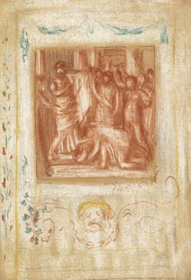 Etude pour Oedipe Roi by Pierre-Auguste Renoir