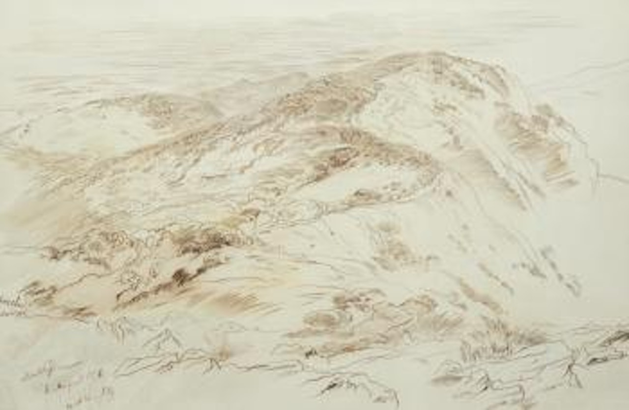 Monte Generoso by Edward Lear